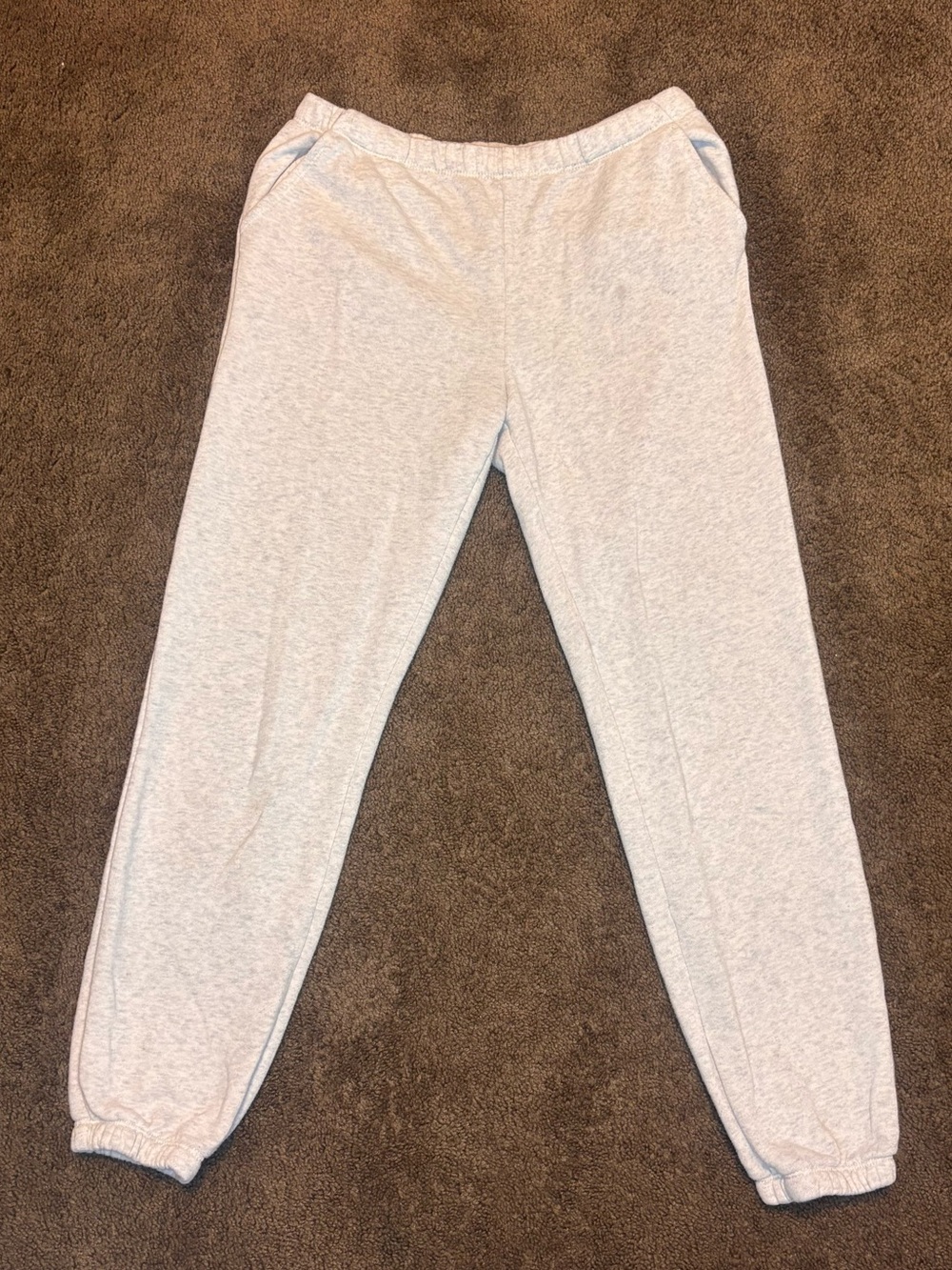 More Than Magic Kids Light Gray Heather Sweatpants Joggers | Size Large (10/12)